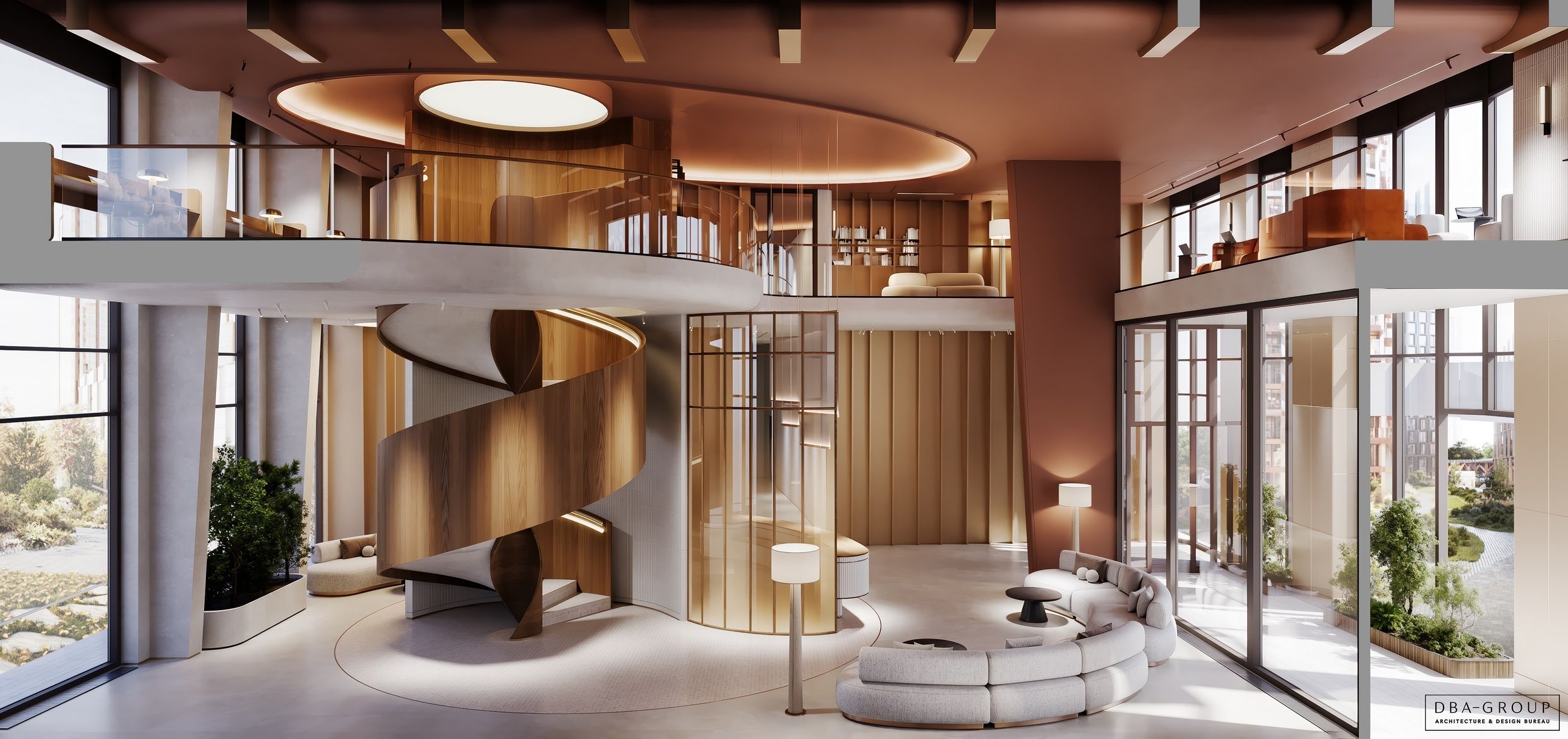 Общий вид лобби