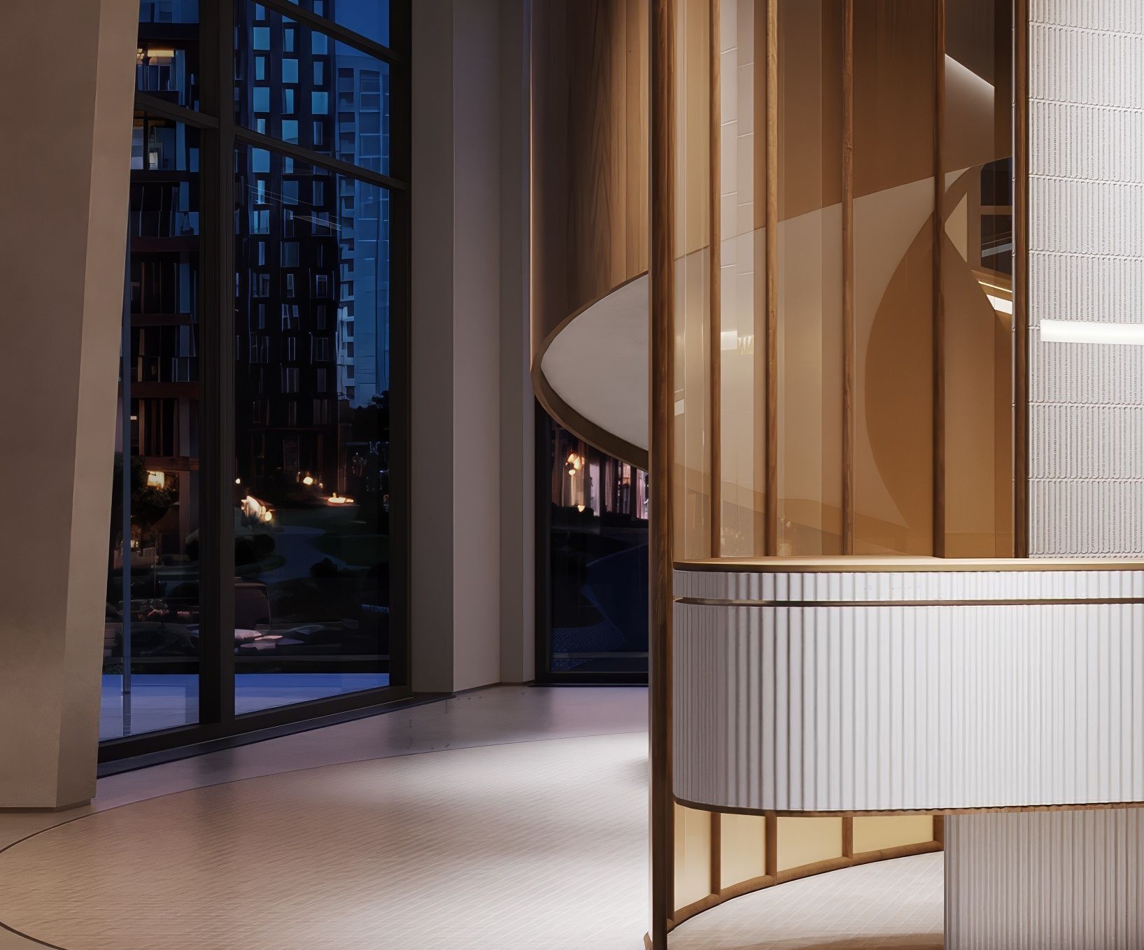 Лобби МАСТЕРС - ресепшн